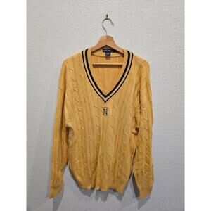 90'S NAUTICA Cotton Knit Sweater Men's L Vintage